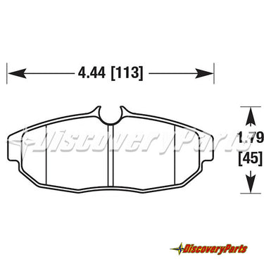 Carbotech CT1465 Brake Pads Mustang Rear 2005-2014